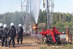 Учения на учебно-тренировочном полигоне «Северно-Восточной противофонтанной военизированной части» в г. Алметьевск, Республика Татарстан. Учения на учебно-тренировочном полигоне «Северно-Восточной противофонтанной военизированной части» в г. Алметьевск, Республика Татарстан.