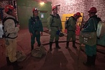 Противоаварийная тренировка на шахте "Западный Каражал" Противоаварийная тренировка на шахте "Западный Каражал"