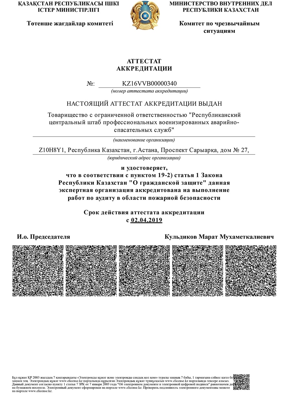 Профессиональная военизированная аварийно-спасательная служба