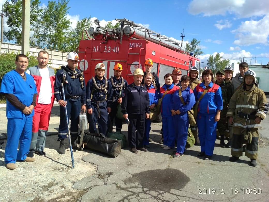 18 июня 2019 года, проведена учебная тревога на фильтровальной станции ТОО "Рудненский водоканал ". 