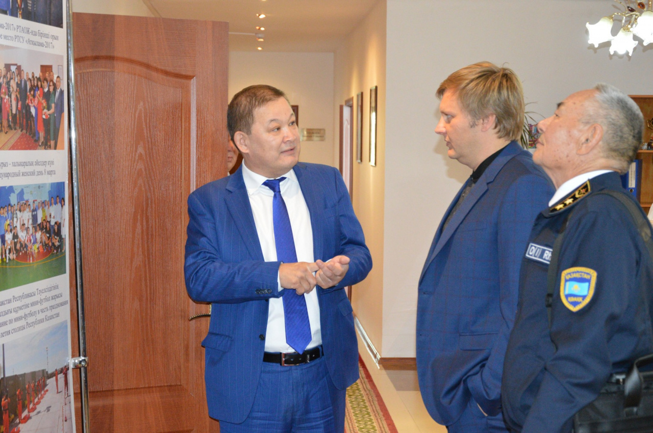 Рабочий визит генерального директора «РЦШ ПВАСС» в город Атырау.
