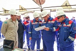 Проведены комплексные тактические учения с  органами управления, силами и средствами, привлекаемых для ликвидации газовых и нефтяных фонтанов на месторождении «Жетыбай».
